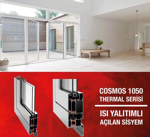 Cosmos 1050 Yalıtımlı Alüminyum Serisi